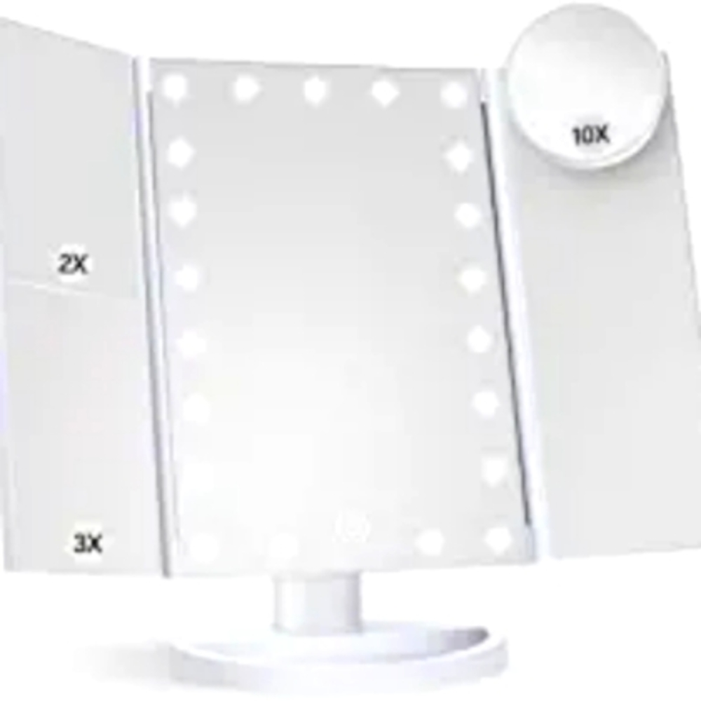 Makeup mirror vanity mirror with 21 LED lights